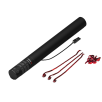 40cm Konfettishooter - Metalic Streamer rot