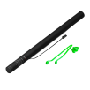 80cm Konfettishooter - Profi Streamer Fluoreszierend grün