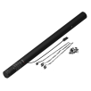 80cm Konfettishooter - Profi Streamer silber