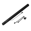 80cm Konfettishooter - Profi Streamer schwarz metallic
