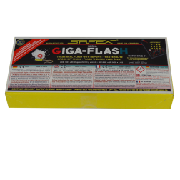 Giga Flash, extra lauter Bühnenblitz