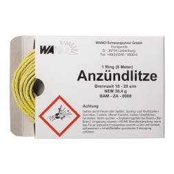 Anzündlitze, gelb