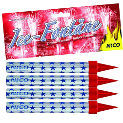 Nico Ice-Fontäne in Silber