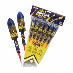 Funke Super-Bomben-Raketen